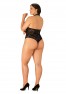 Body noir Softily de la marque Obsessive