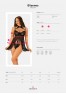 Babydoll noir Elizenes de la marque Obsessive