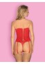 Flameria Corset + string - Rouge