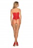 Flameria Corset + string - Rouge