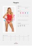Flameria Corset + string - Rouge
