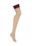 Sugestina Stockings - Burgundy