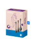 Boules de Geisha - Yoni Power 2 - Satisfyer - Set de 3 - Noir