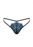 Blue thong Yassmyne from the brand Obsessive