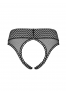 Strapelie culotte ouverte - Noir