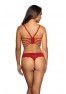 V-9691 Semi-corset - Rouge