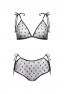 Ensemble lingerie sexy 2 pcs Amelie - Noir