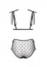 Ensemble lingerie sexy 2 pcs Amelie - Noir