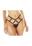Moss string noir dentelle