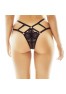 Moss string noir dentelle