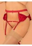 Red thong Rubinesa from the brand Obsessive