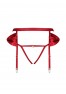 Red thong Rubinesa from the brand Obsessive