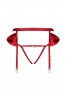 Red thong Rubinesa from the brand Obsessive