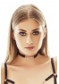 Collier strass Elin - Noir
