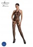 Bodystocking en resille ecoligique noire ECO BS002 de la marque Passion Lingerie