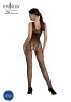 Black ecological bodystocking ECO BS003 from the brand Passion Lingerie