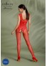 Red ecological bodystocking ECO BS003 from the brand Passion Lingerie