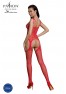 Red ecological bodystocking ECO BS004 from the brand Passion Lingerie