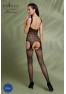 Black ecological bodystocking ECO BS005 from the brand Passion Lingerie