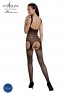 Black ecological bodystocking ECO BS005 from the brand Passion Lingerie