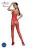 Red ecological bodystocking ECO BS006 from the brand Passion Lingerie