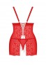 Blossmina nuisette et string - Rouge