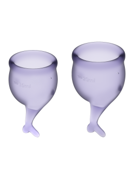 Cup Menstruelle Satisfyer Feel Secure Lila