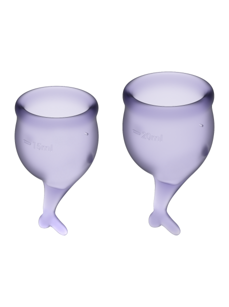 Cup Menstruelle Satisfyer Feel Secure Lila