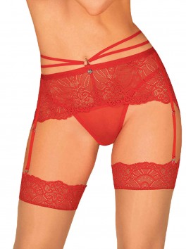 Red thong Loventy from the brand Obsessive