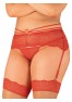 Red thong Loventy from the brand Obsessive