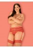 Red thong Loventy from the brand Obsessive