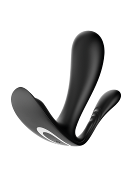 Top Secret + Black Wearable vibrator from Satisfyer distributed by Tendance Sensuelle