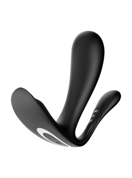 Top Secret + Black Wearable vibrator from Satisfyer distributed by Tendance Sensuelle