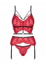 Mettia Ensemble 3 pcs - Rouge