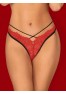 Red thong Mettia from the brand Obsessive