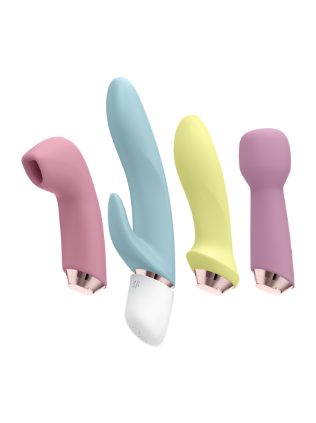 Box set Vibrators Satisfyer Marvelous four - Multicolor