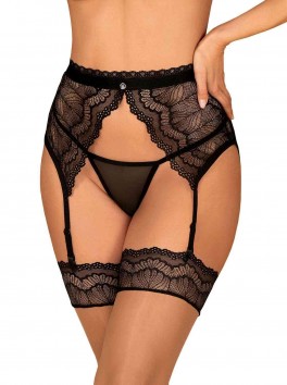 Isabellia garter belt - Black