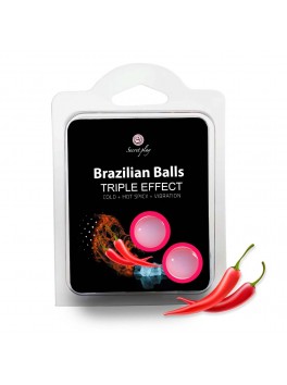 2 Brazilian Balls "Triple effect"