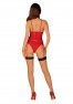 Diyosa corset et culotte - Rouge