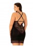 Vanessme chemise + thong - Black