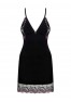 Vanessme chemise + thong - Black