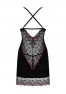 Vanessme chemise + thong - Black