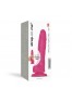 Sliding Skin - Dildo réaliste - Fuchsia