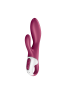 Heated rabbit Vibrator Satisfyer Big Heat - Berry