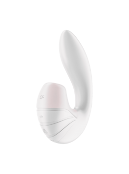 Stimulateur clitoridien et Vibromasseur point G Satisfyer Supernova - Blanc