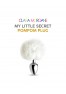 My little secret pompom plug - blanc