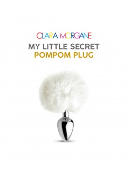 My little secret pompom plug - blanc