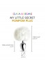 My little secret pompom plug - blanc