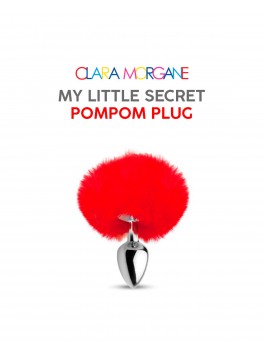 My little secret pompom plug - rouge