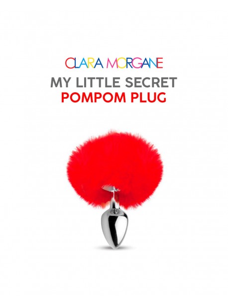 My little secret pompom plug - rouge